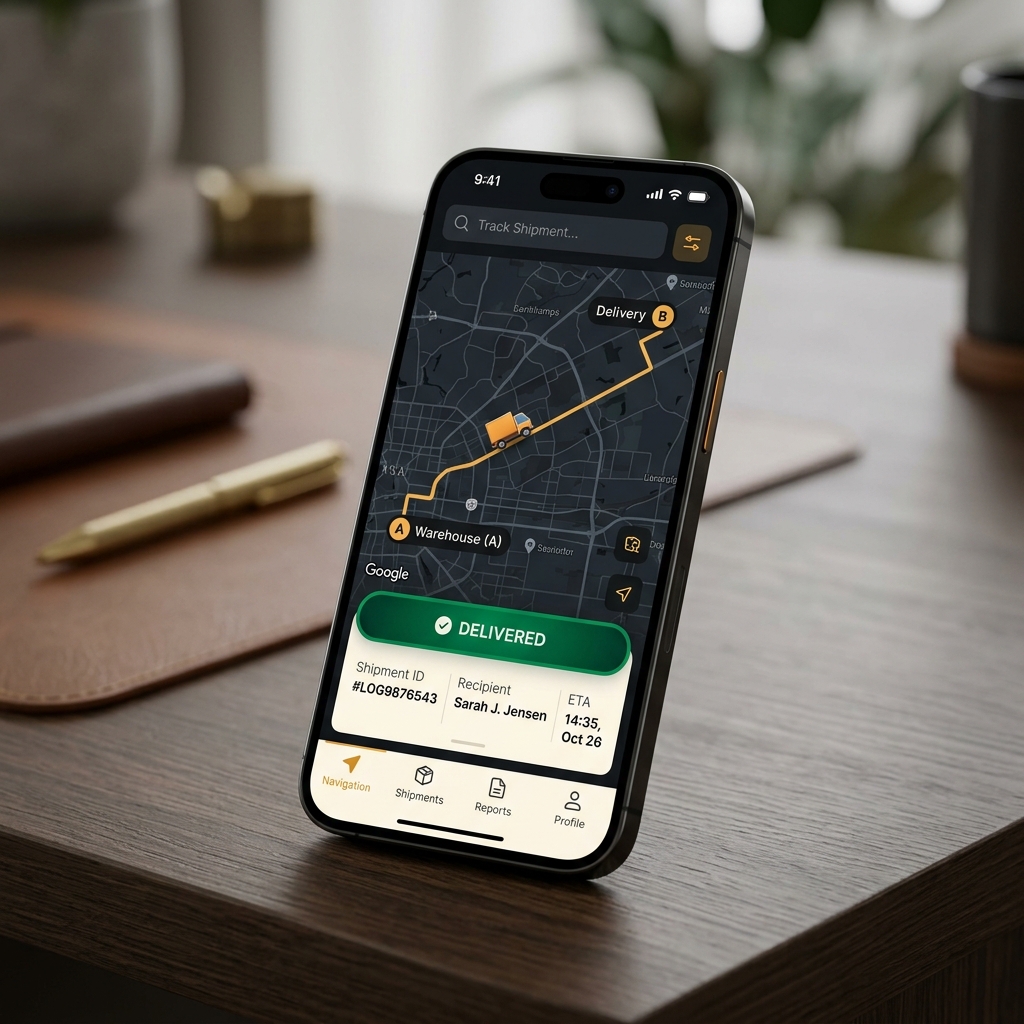 Cargobridge Mobile App Mockup